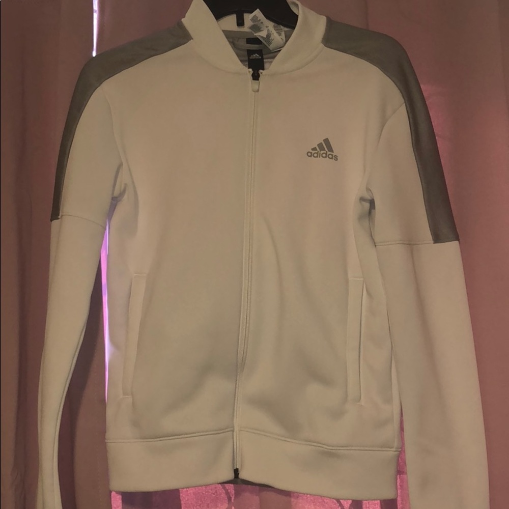 Adidas zip up jacket